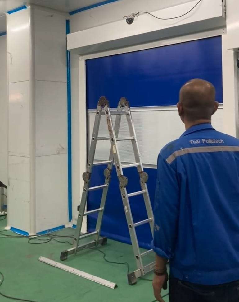 PVC Rapid door Lokal kualitas Import
